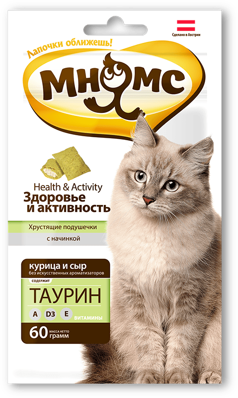 Разработка бренда продуктов для животных «Мнямс»™