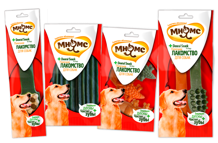 Разработка бренда продуктов для животных «Мнямс»™