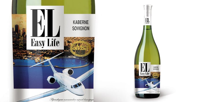 Vine_easylife дизайн этикетки